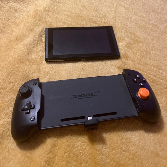 Nintendo Switch with Dobe controller